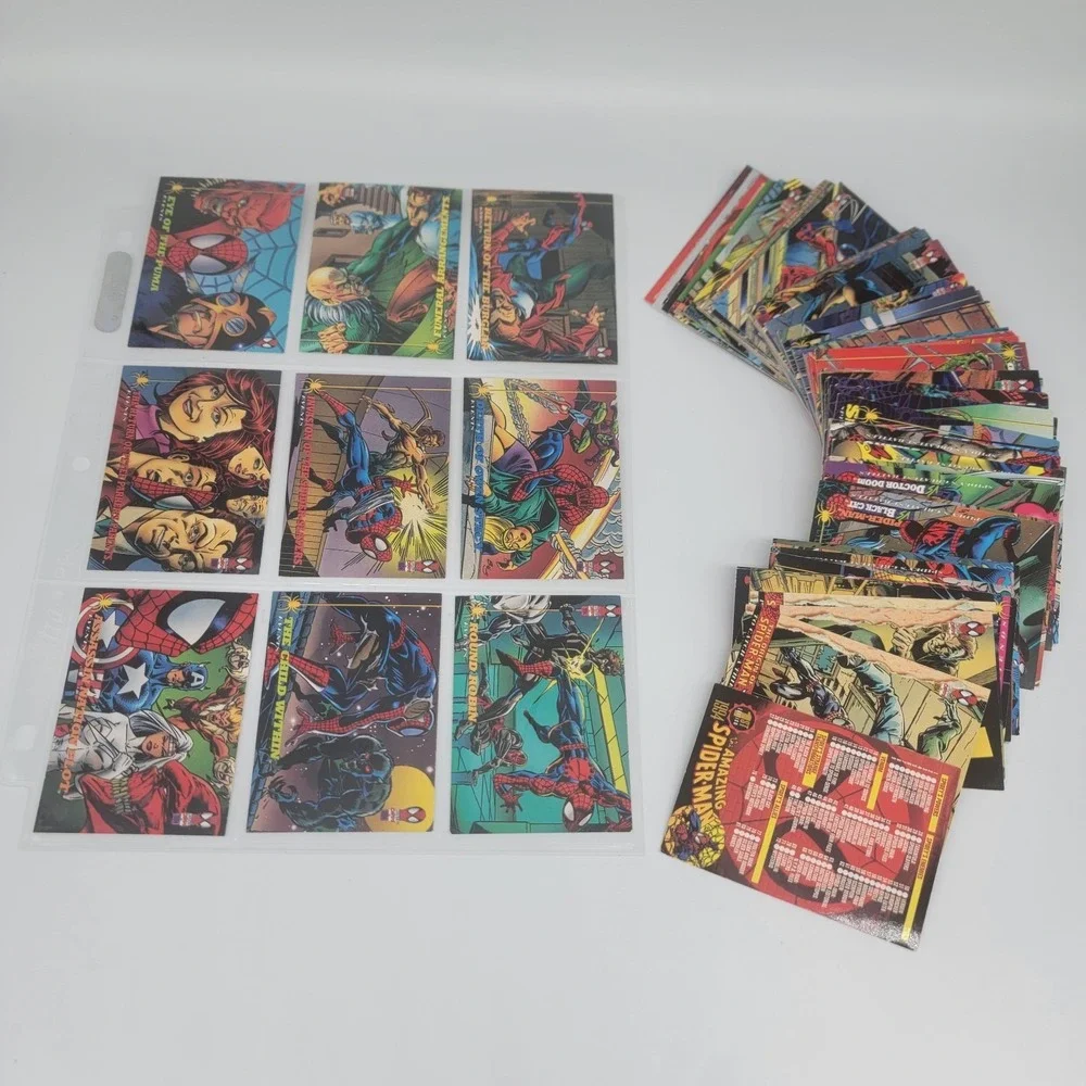 THE AMAZING SPIDERMAN - COMPLETE MARK BAGLEY ART 1994 FLEER ULTRA‎ First Ed.
